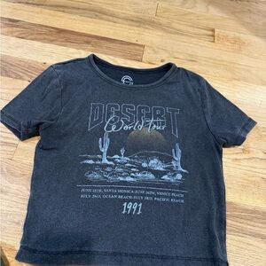 Desert World Tour Women's Black Tee